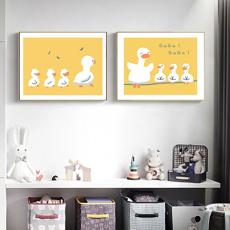 Yellow Duck Wall Art