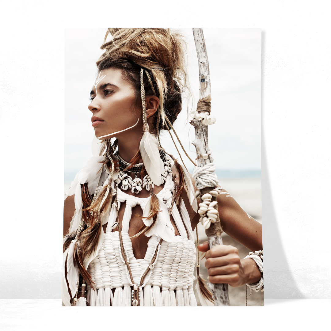 Warrior Woman Prints - Nordic Side - Art + Prints, not-hanger