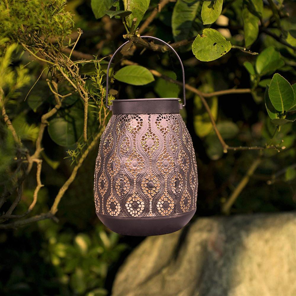 Azalea - Outdoor Hanging Solar Lantern - Nordic Side - Lightning