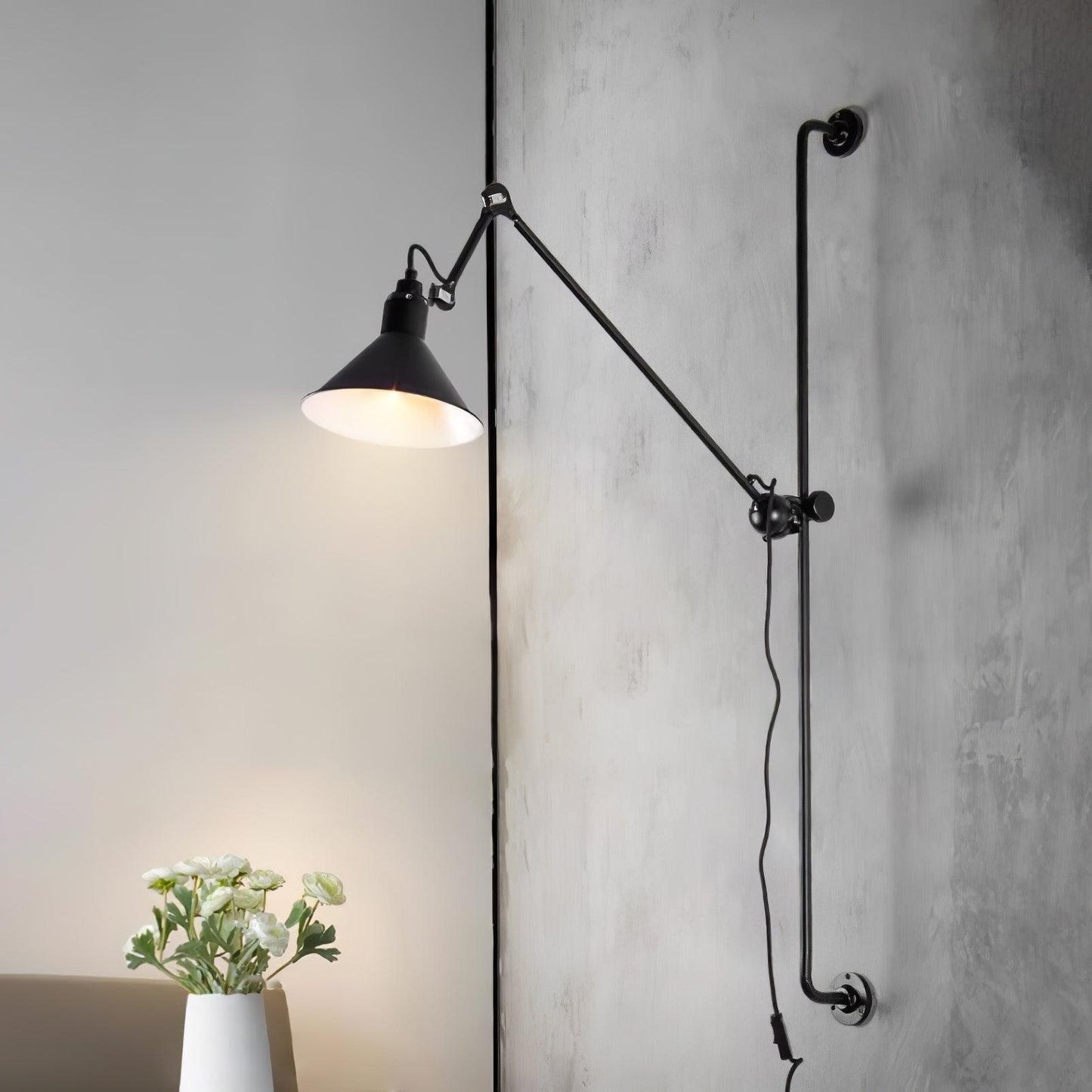 Support Frame Rocker Wall Lamp