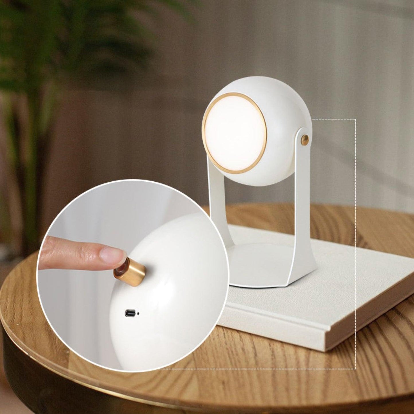 Svejk Built-in Battery Table Lamp