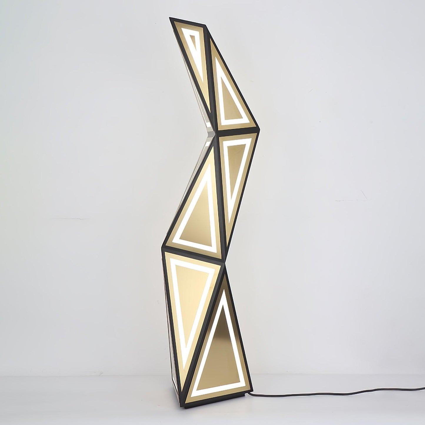 Tapered Cube Floor Lamp