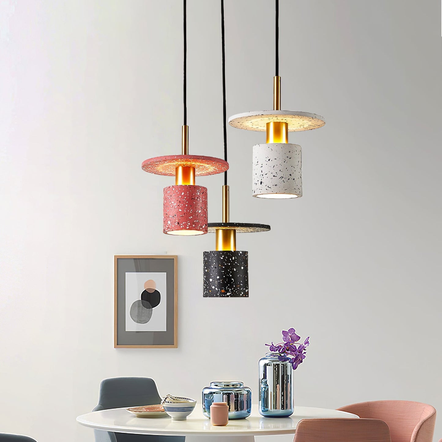 Terrazzo Drop Pendant Lamp