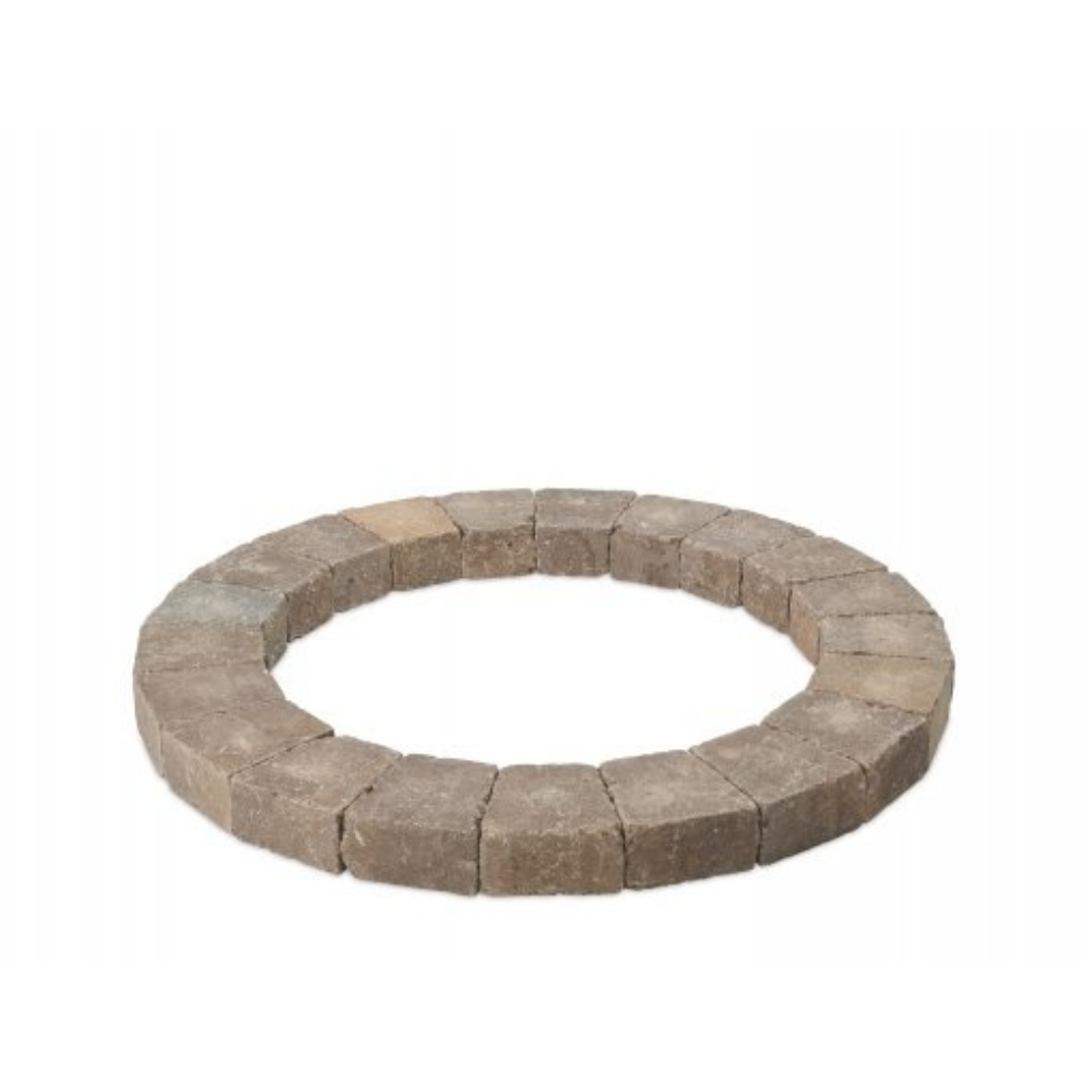 The Outdoor Greatroom Company Bronson Block Round Gas Fire Pit Kit (BRON52-K)