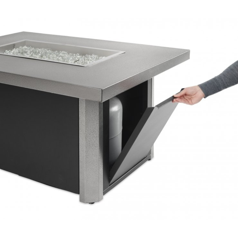 The Outdoor Greatroom Company Caden Rectangular Gas Fire Pit Table (CAD-1224)