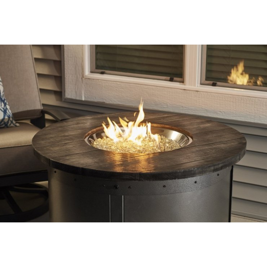 The Outdoor Greatroom Company Edison Round Gas Fire Pit Table (ED-20)