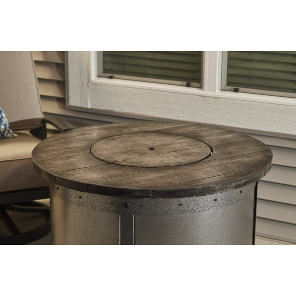 The Outdoor Greatroom Company Edison Round Gas Fire Pit Table (ED-20)