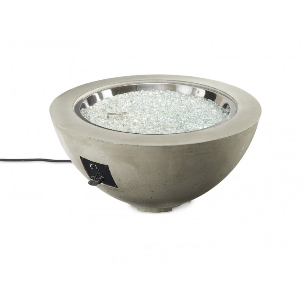 The Outdoor Greatroom Company Natural Grey Cove 42-Inch Round Gas Fire Pit Bowl (CV-30)