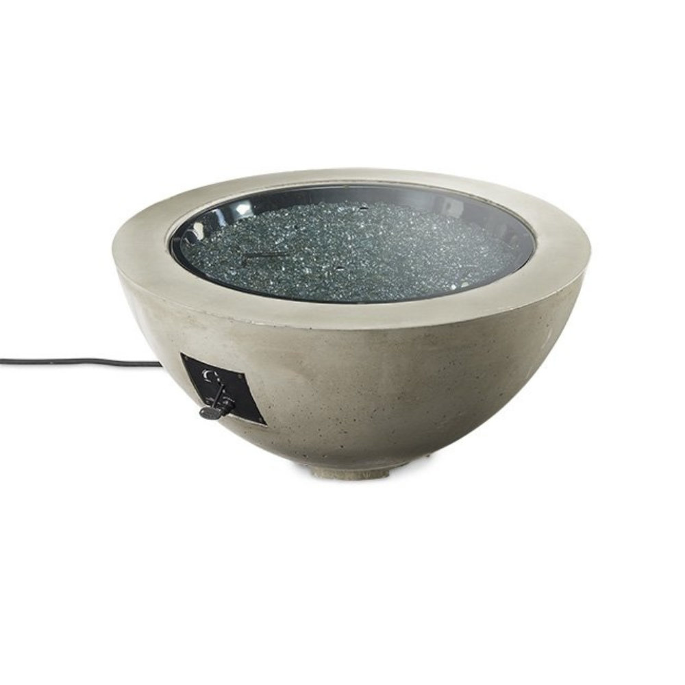 The Outdoor Greatroom Company Natural Grey Cove 42-Inch Round Gas Fire Pit Bowl (CV-30)