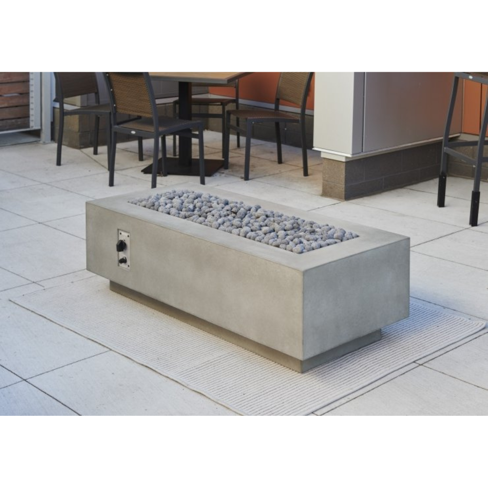 The Outdoor Greatroom Company Natural Grey Cove 54-Inch Linear Gas Fire Table (CV-54)