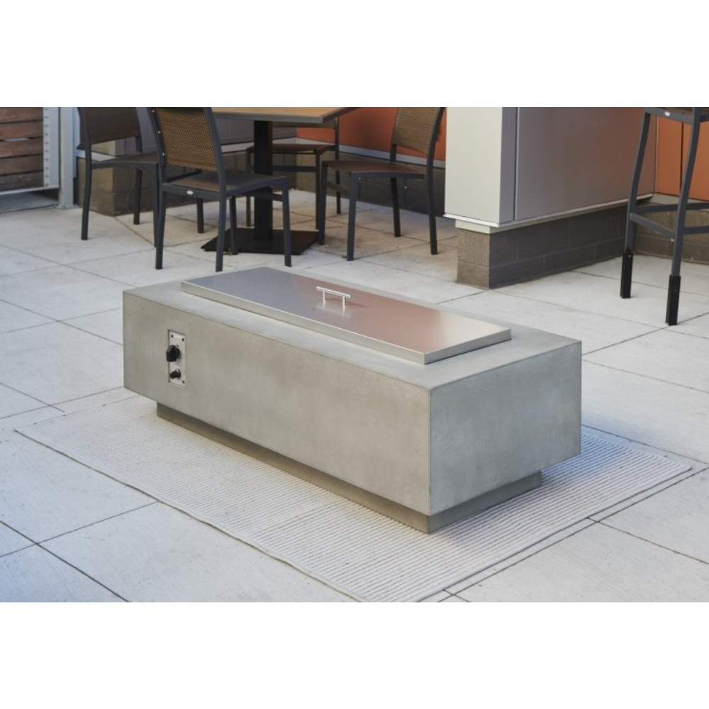 The Outdoor Greatroom Company Natural Grey Cove 54-Inch Linear Gas Fire Table (CV-54)