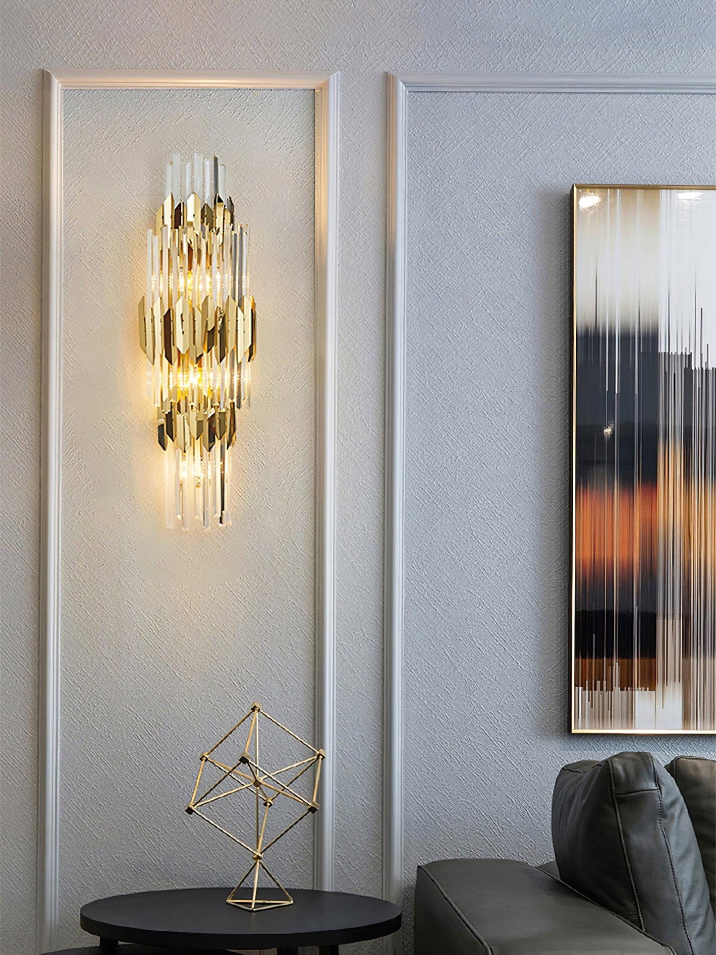 Theoretical Three Layer Wall Light