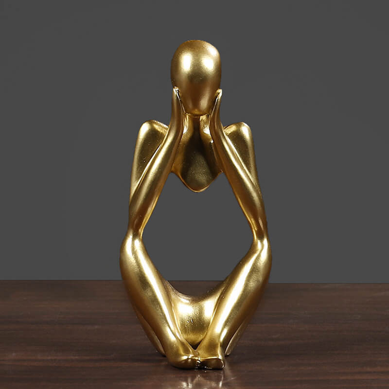 Thinker Resin Decoration