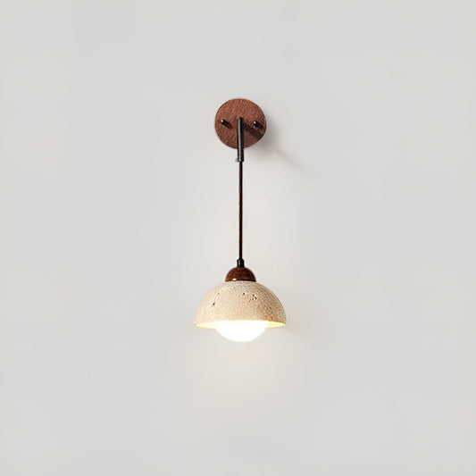 Tia Travertine Wall Lamp