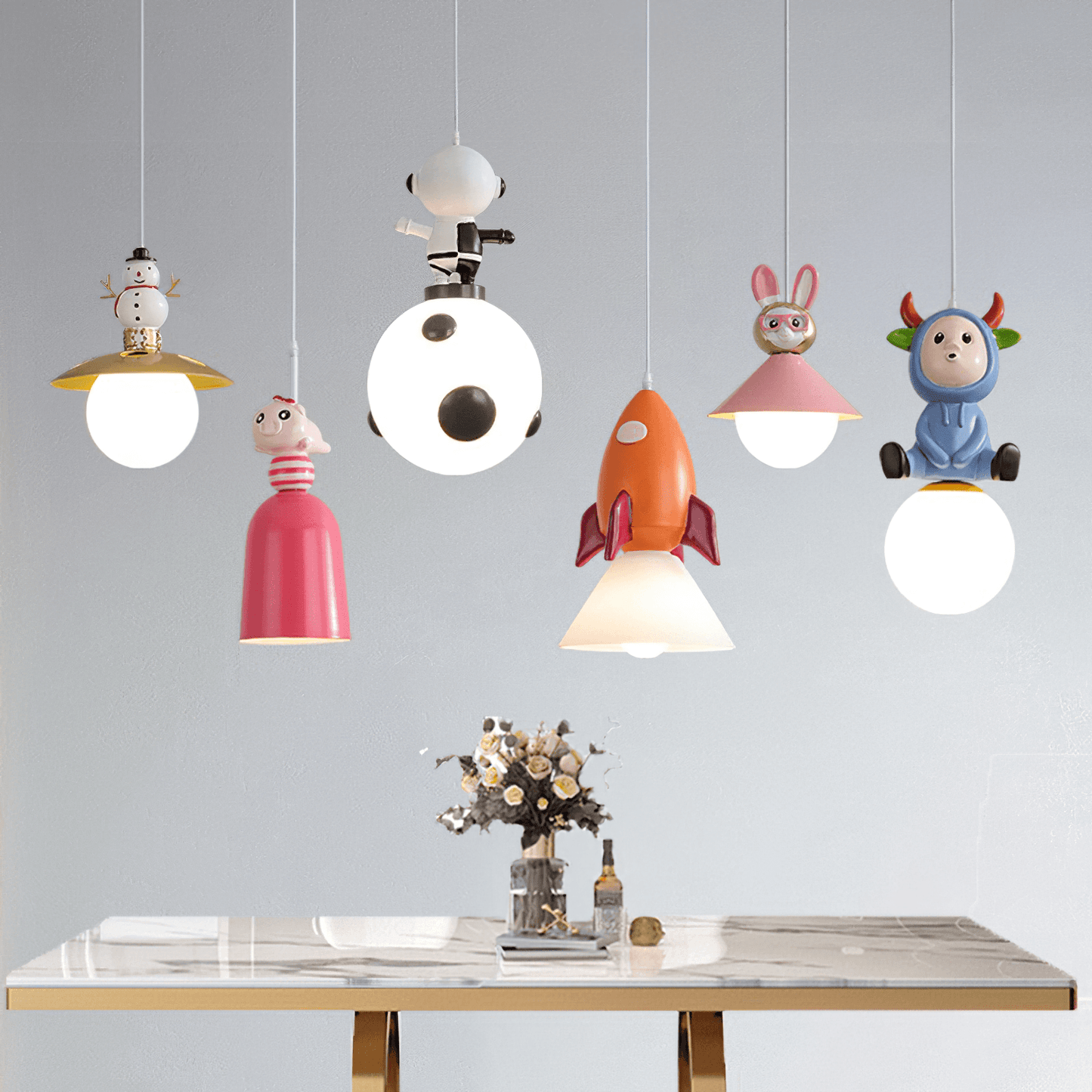 Toys Figurine Pendant Lights