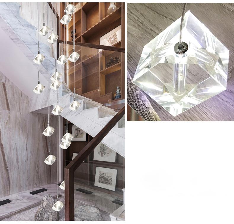 Transparent Crystal Chandelier