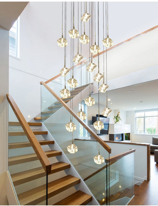 Transparent Crystal Chandelier