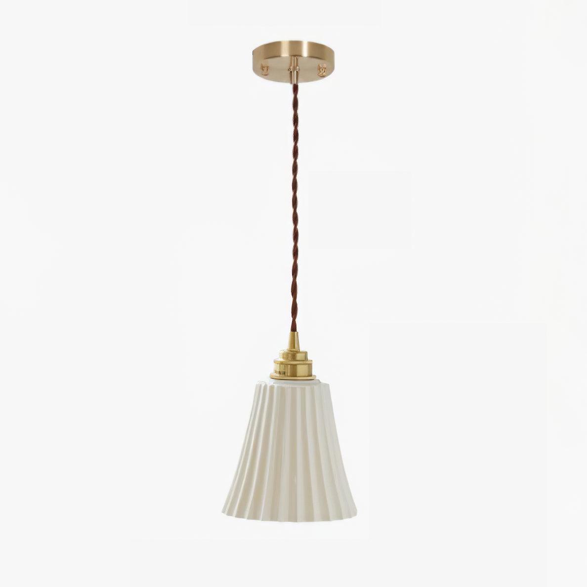 Trumpet Ceramic Pendant Light