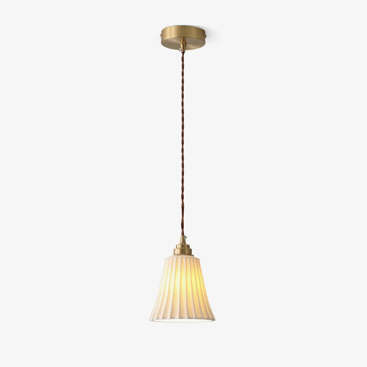 Trumpet Ceramic Pendant Light