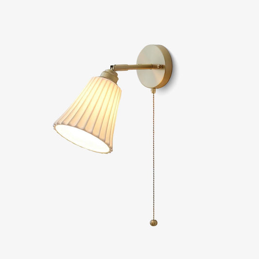 Trumpet Ceramic Wall Light