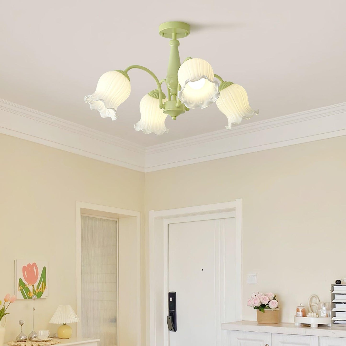 Trumpet Flower Chandelier