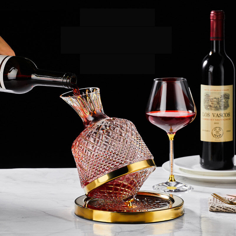 Tumbler Rotating Wine Decanter