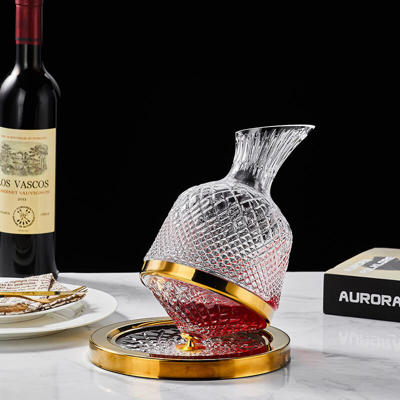 Tumbler Rotating Wine Decanter