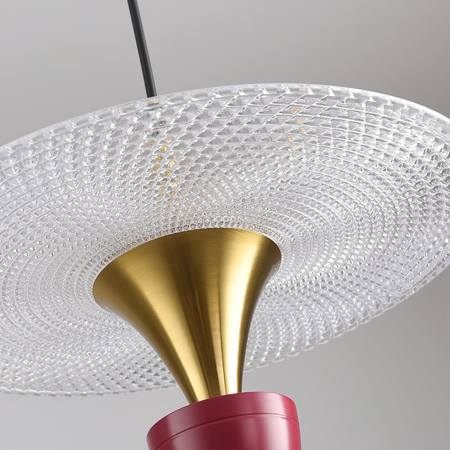 UFO Glass Pendant Lamp