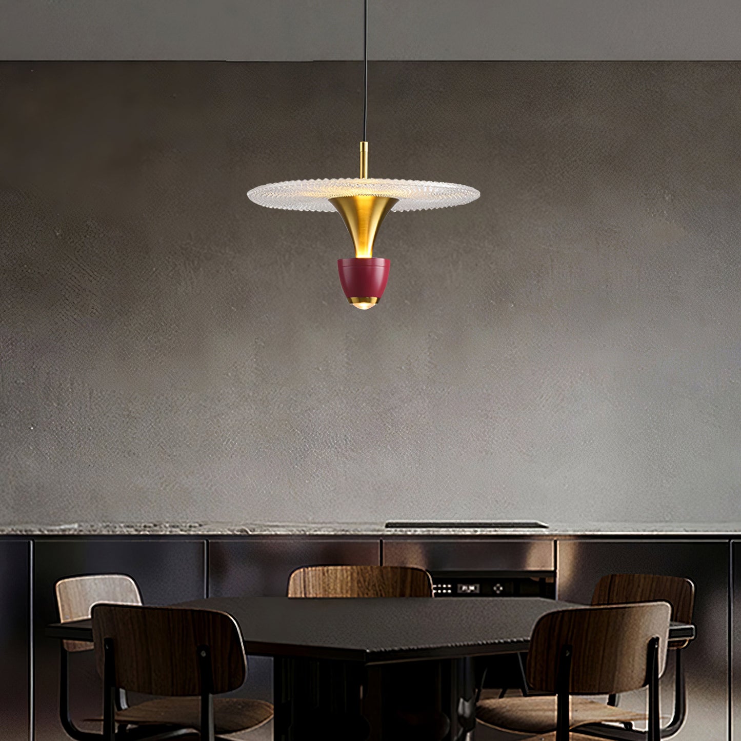 UFO Glass Pendant Lamp