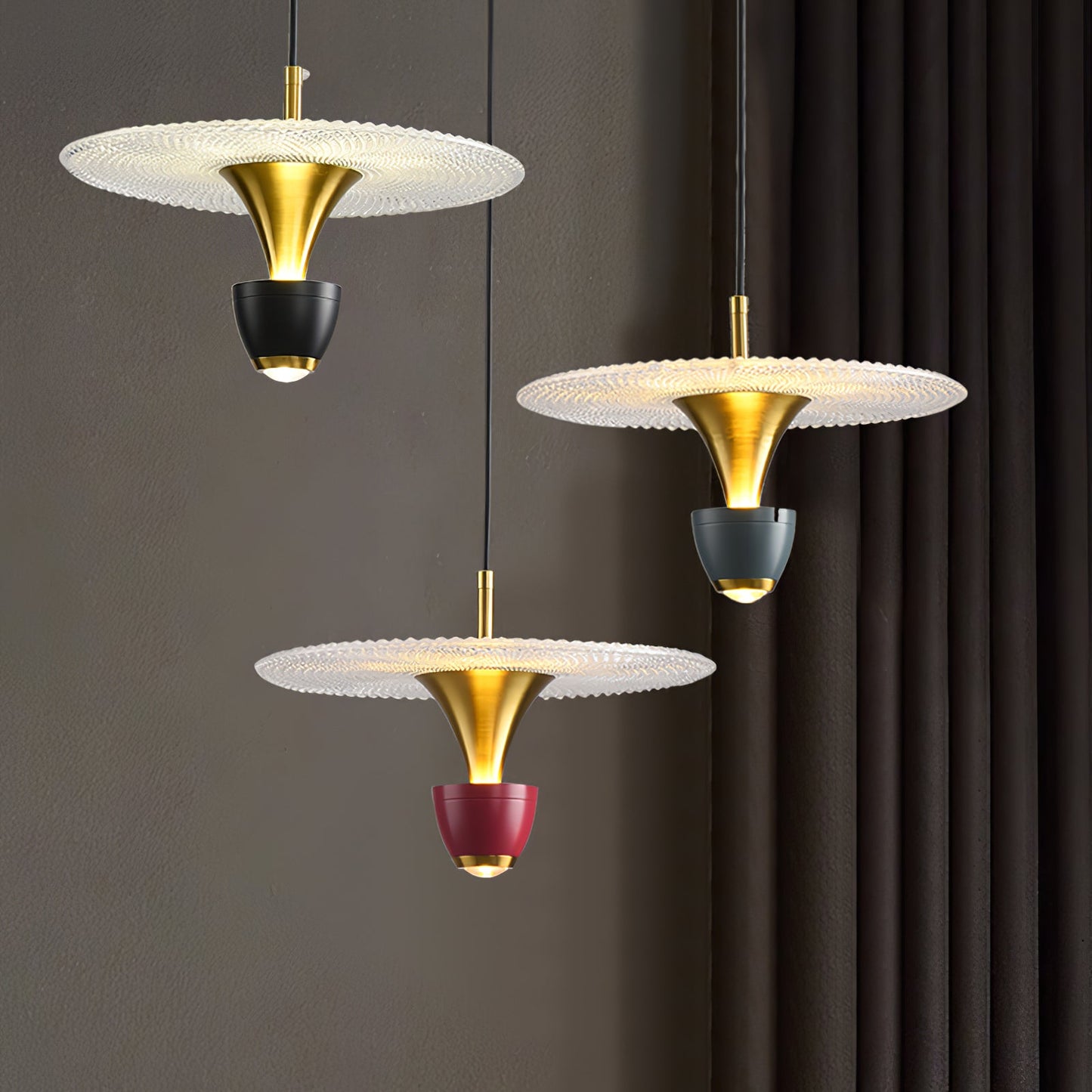 UFO Glass Pendant Lamp