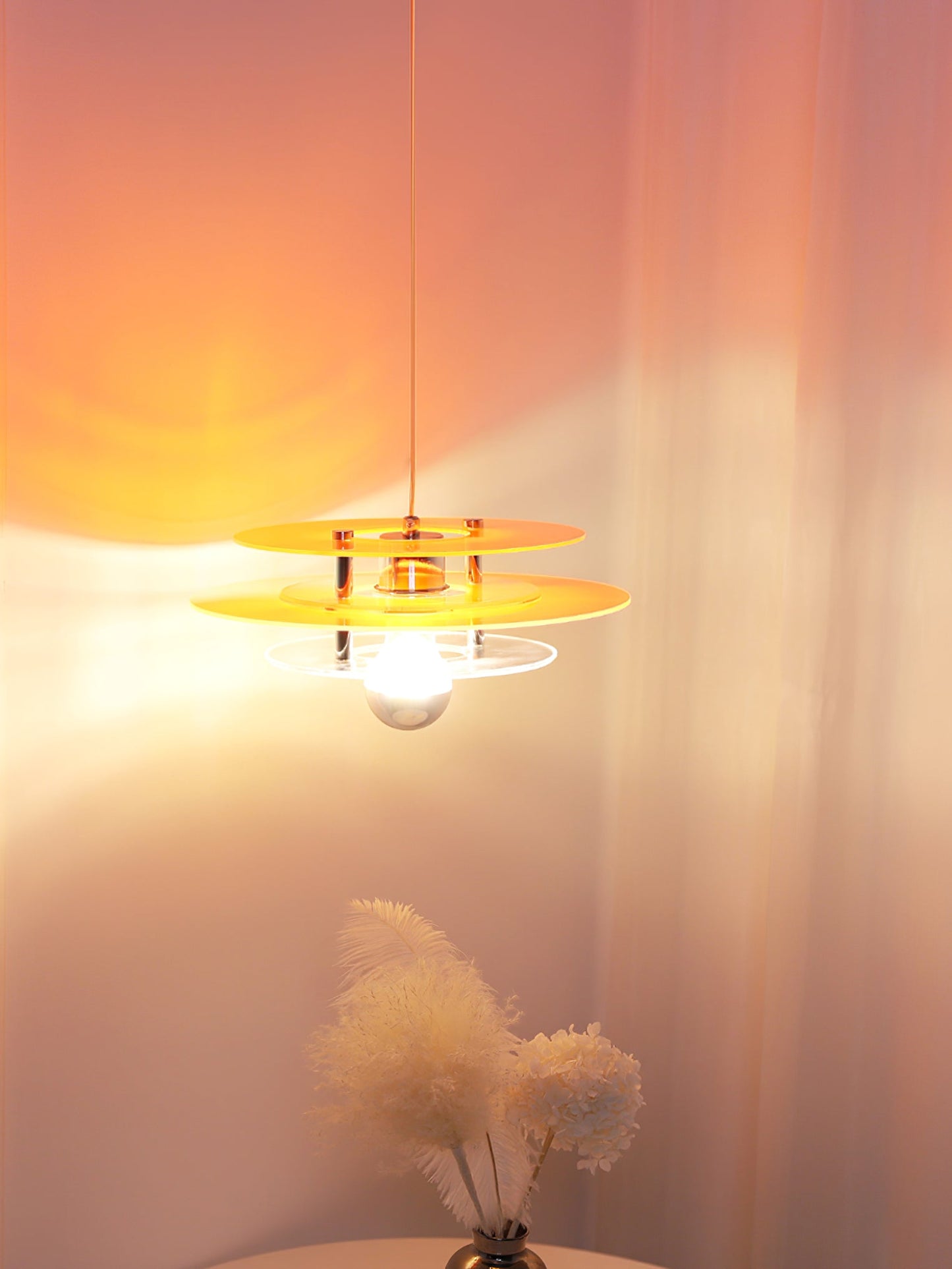 Triple Disc Pendant Light