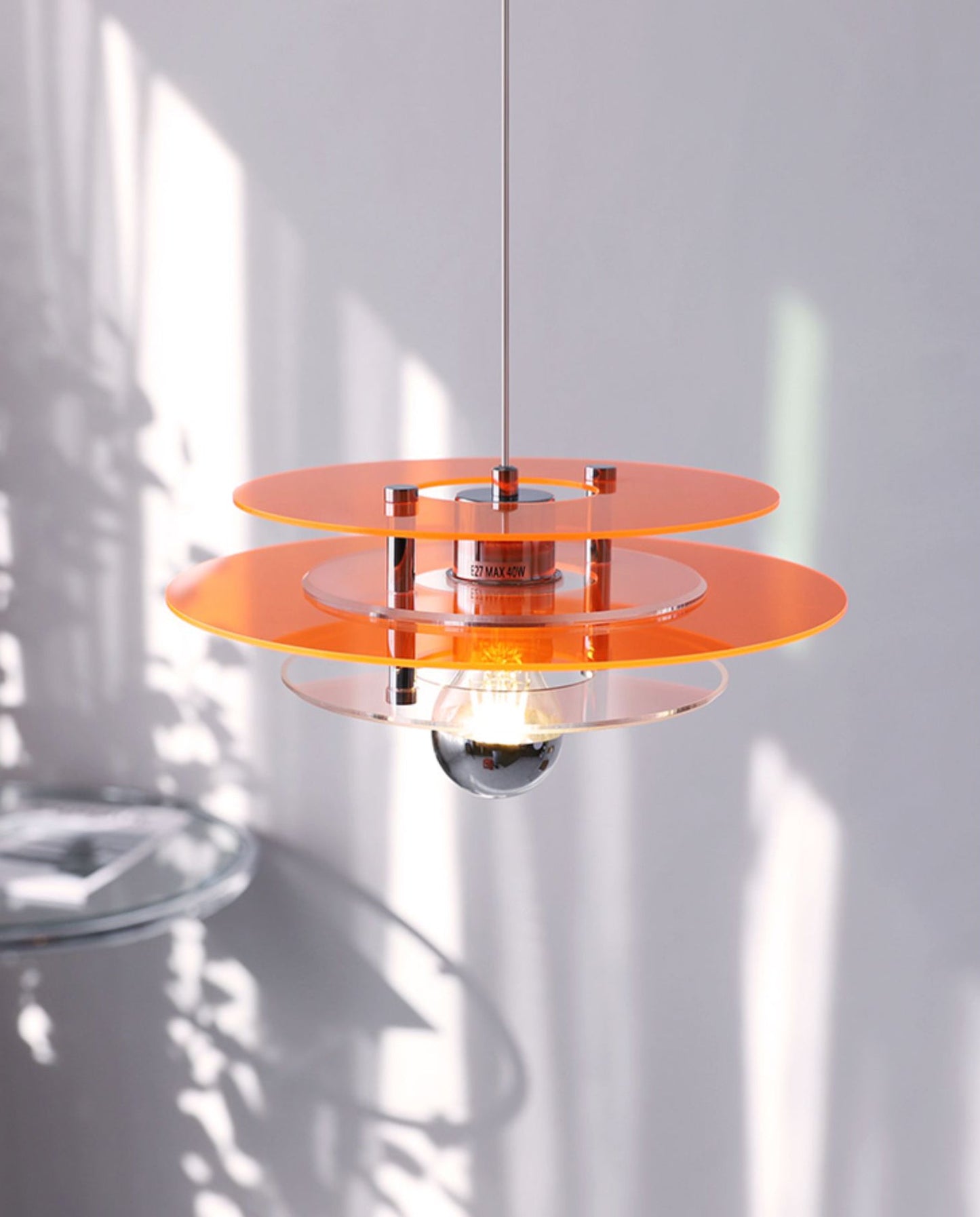 Triple Disc Pendant Light