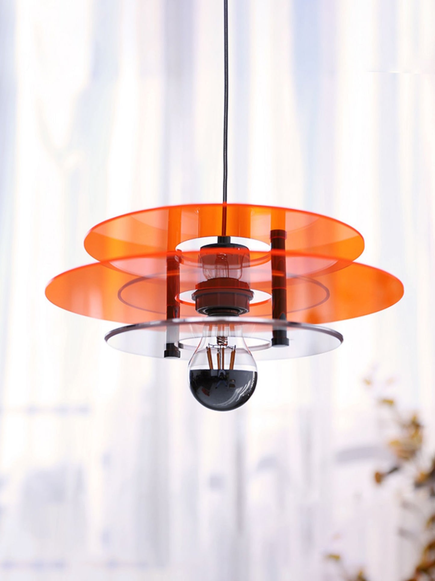 Triple Disc Pendant Light