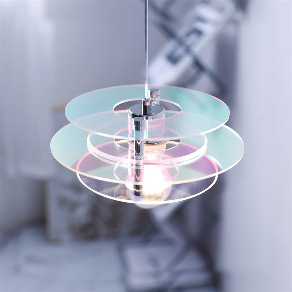 Triple Disc Pendant Light