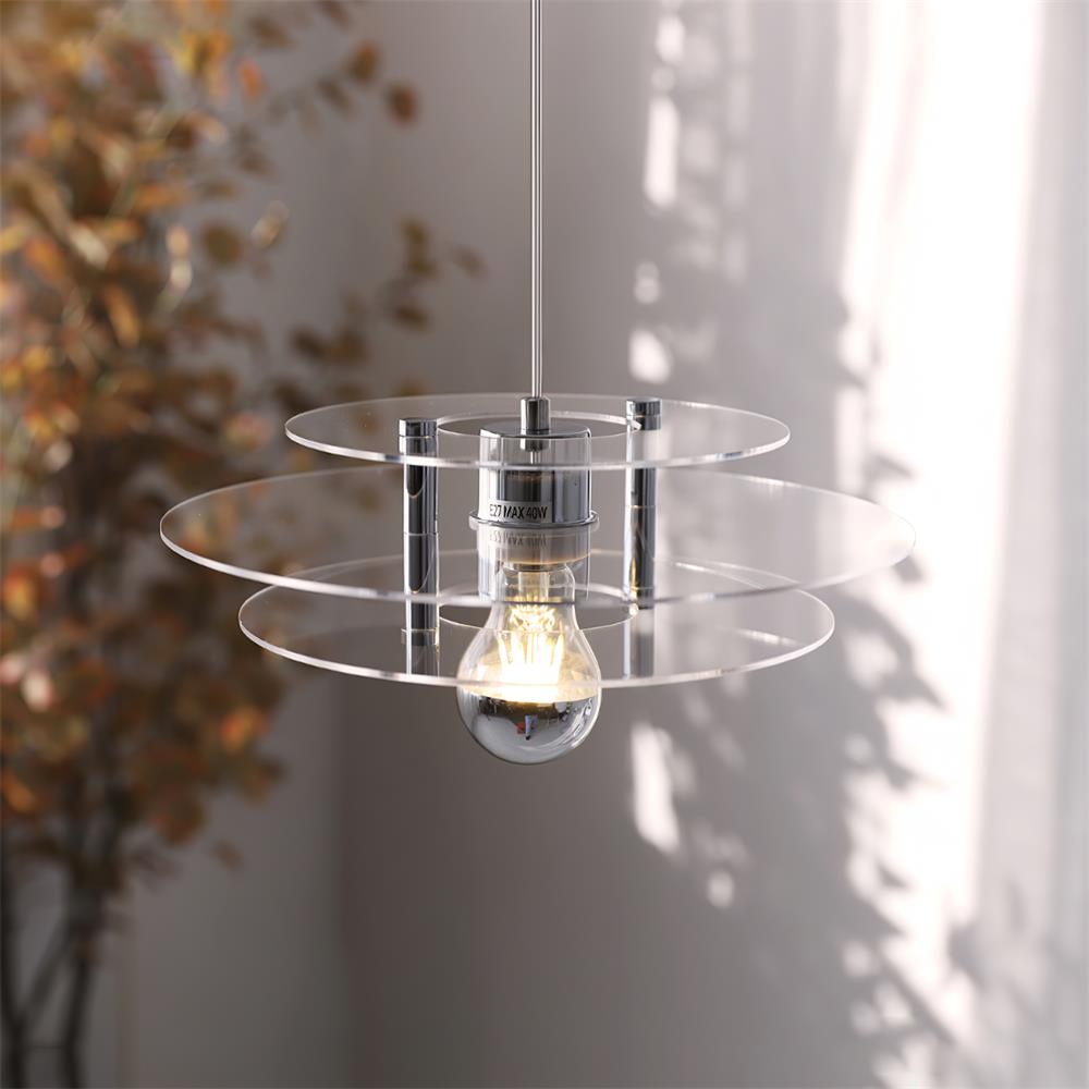 Triple Disc Pendant Light