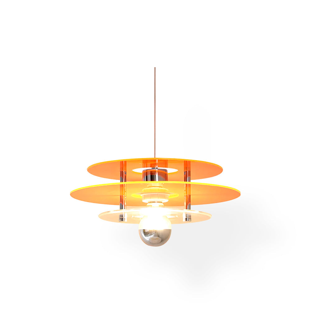 Triple Disc Pendant Light