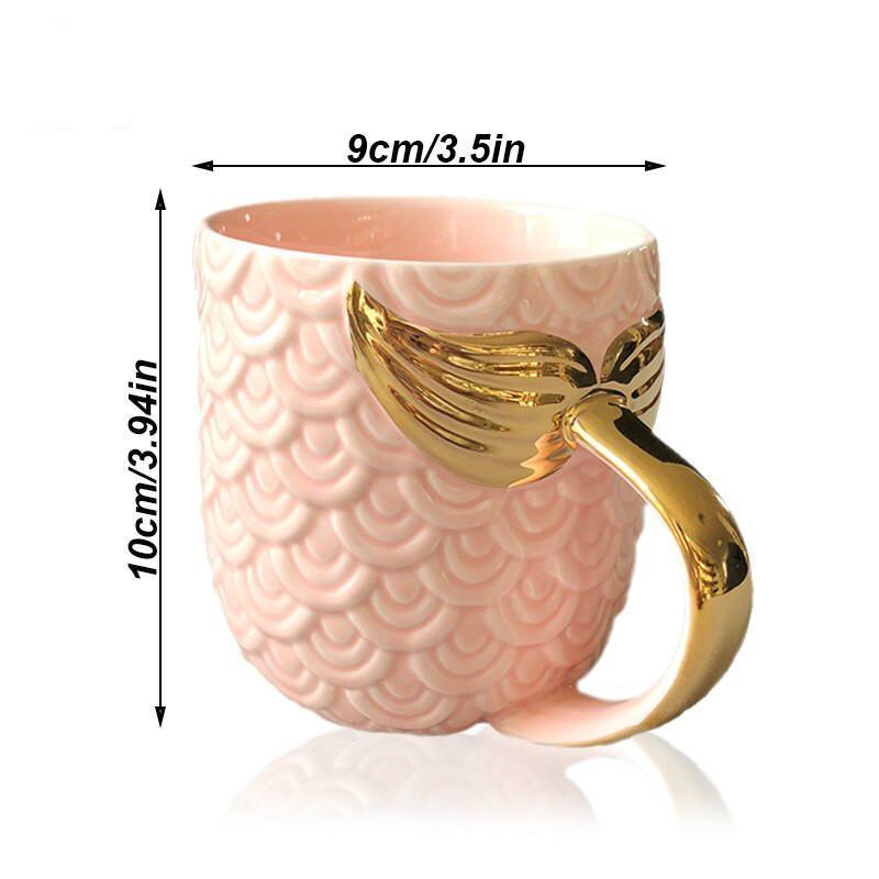 Mermaid Ceramic Mug - Nordic Side - 