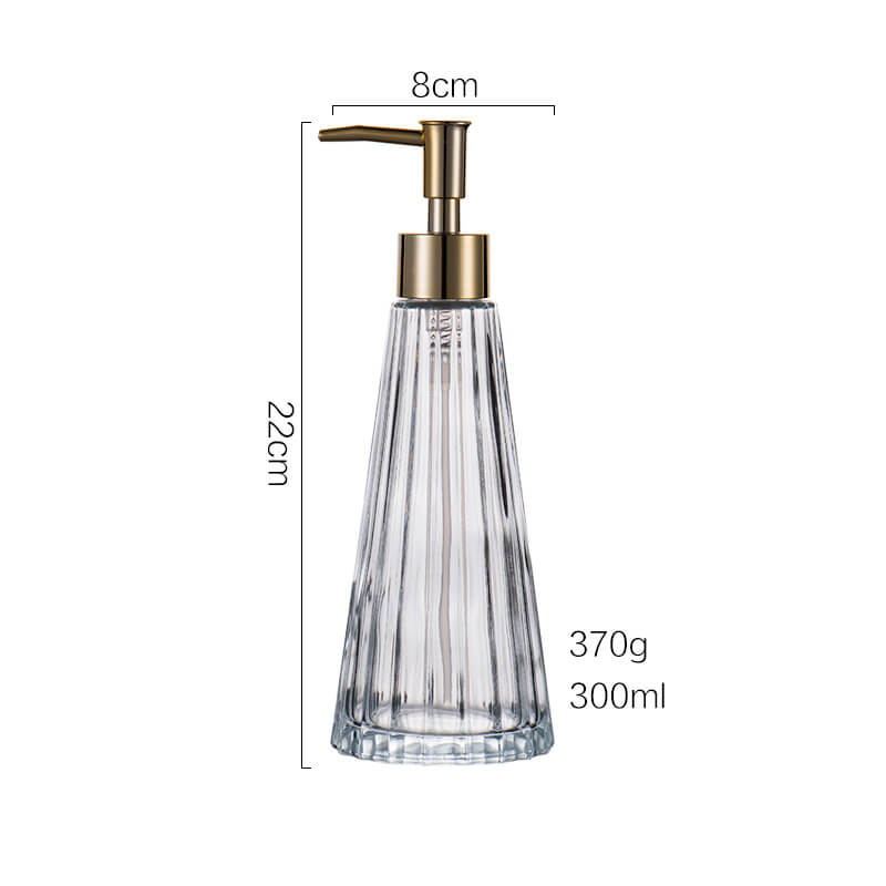 Umbrella Glass Soap Dispenser