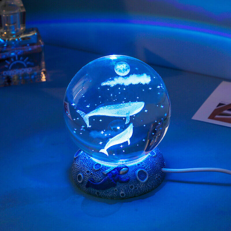 Underwater World Crystal Ball Night Light