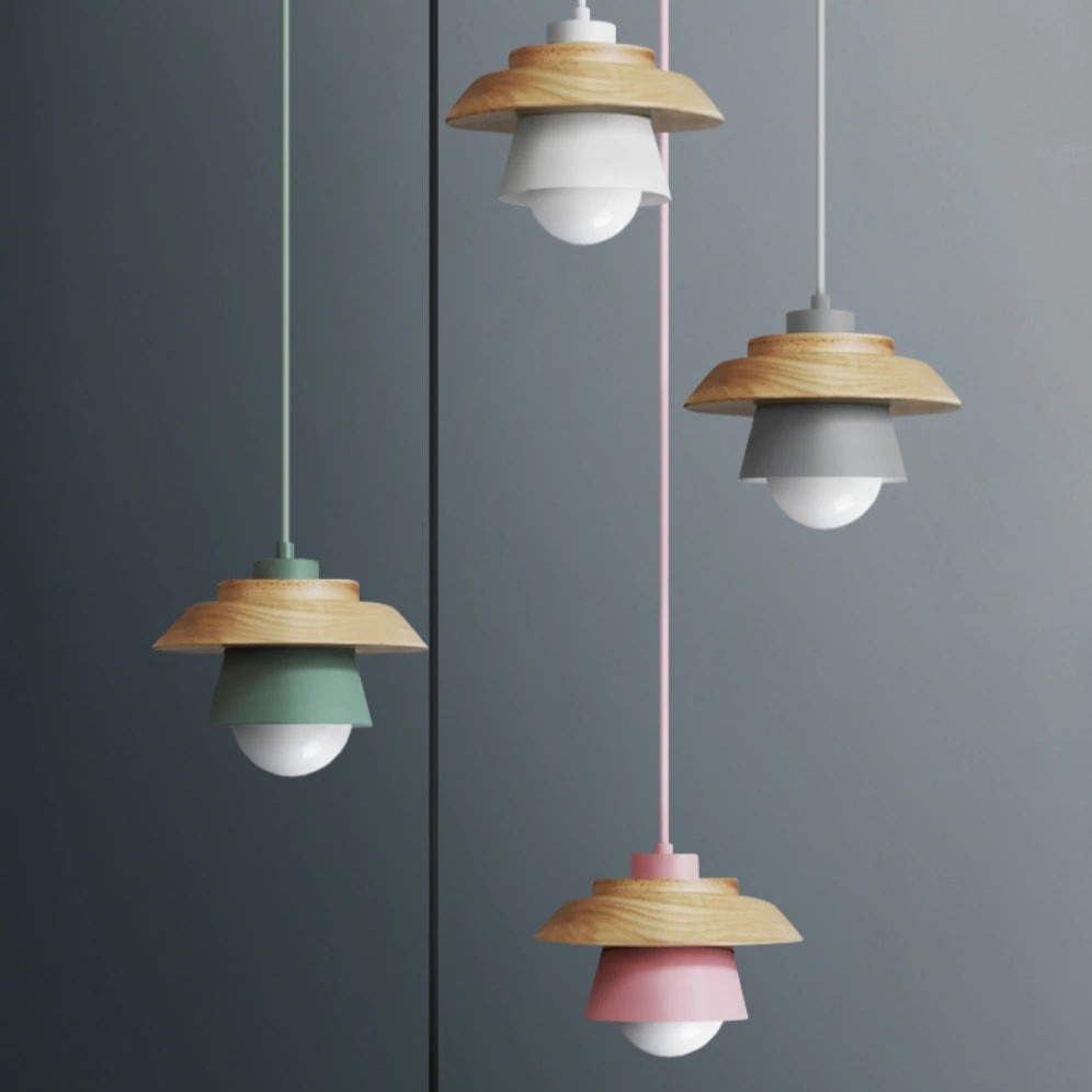 Modern Style Mushroom Ceiling Light