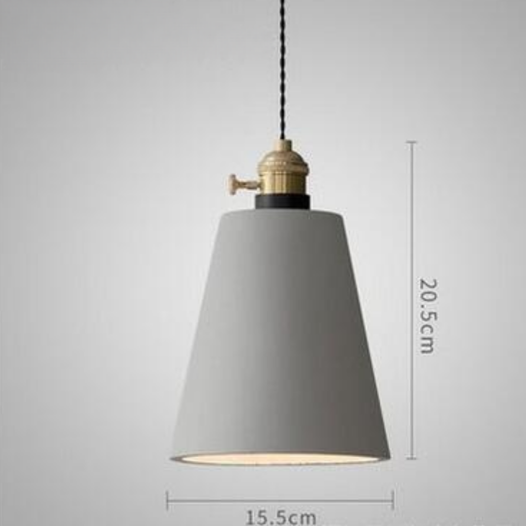 Vintage Style Cemented Pendant Lamp