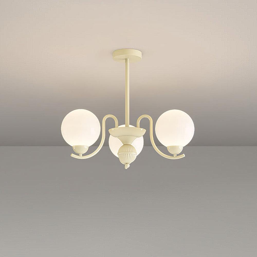 Vanilla Ball Chandelier