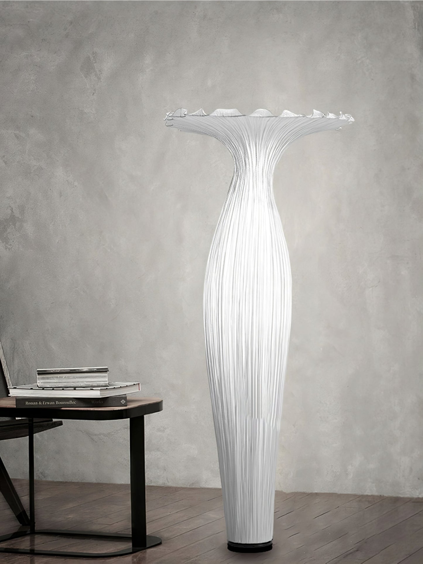 Vase Fabric Floor Lamp