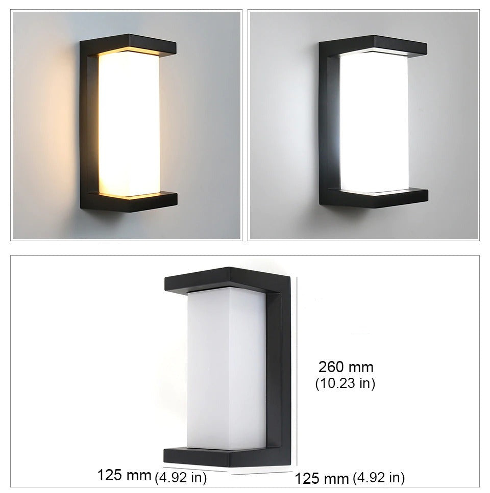 Vertical LED Outdoor Light