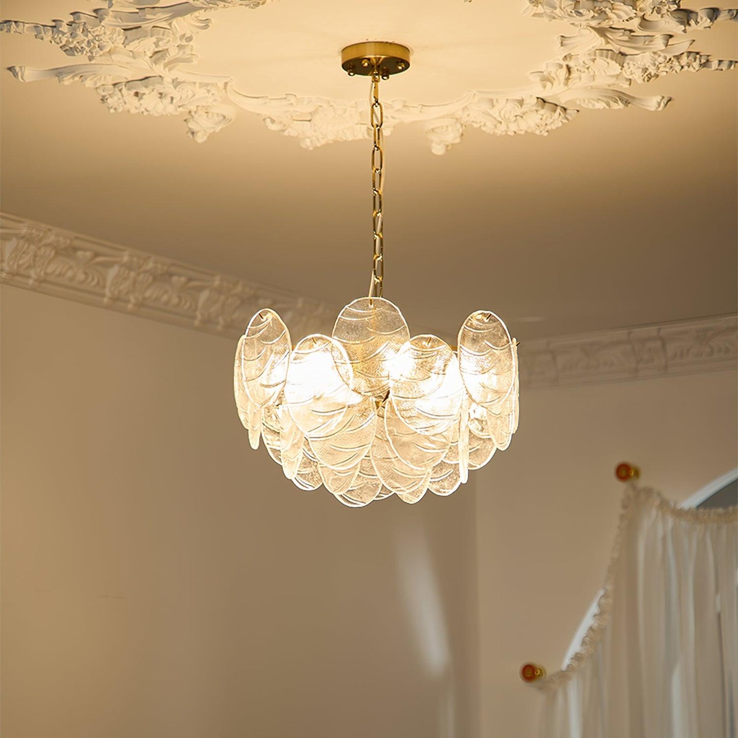 Victorian Disc Chandelier