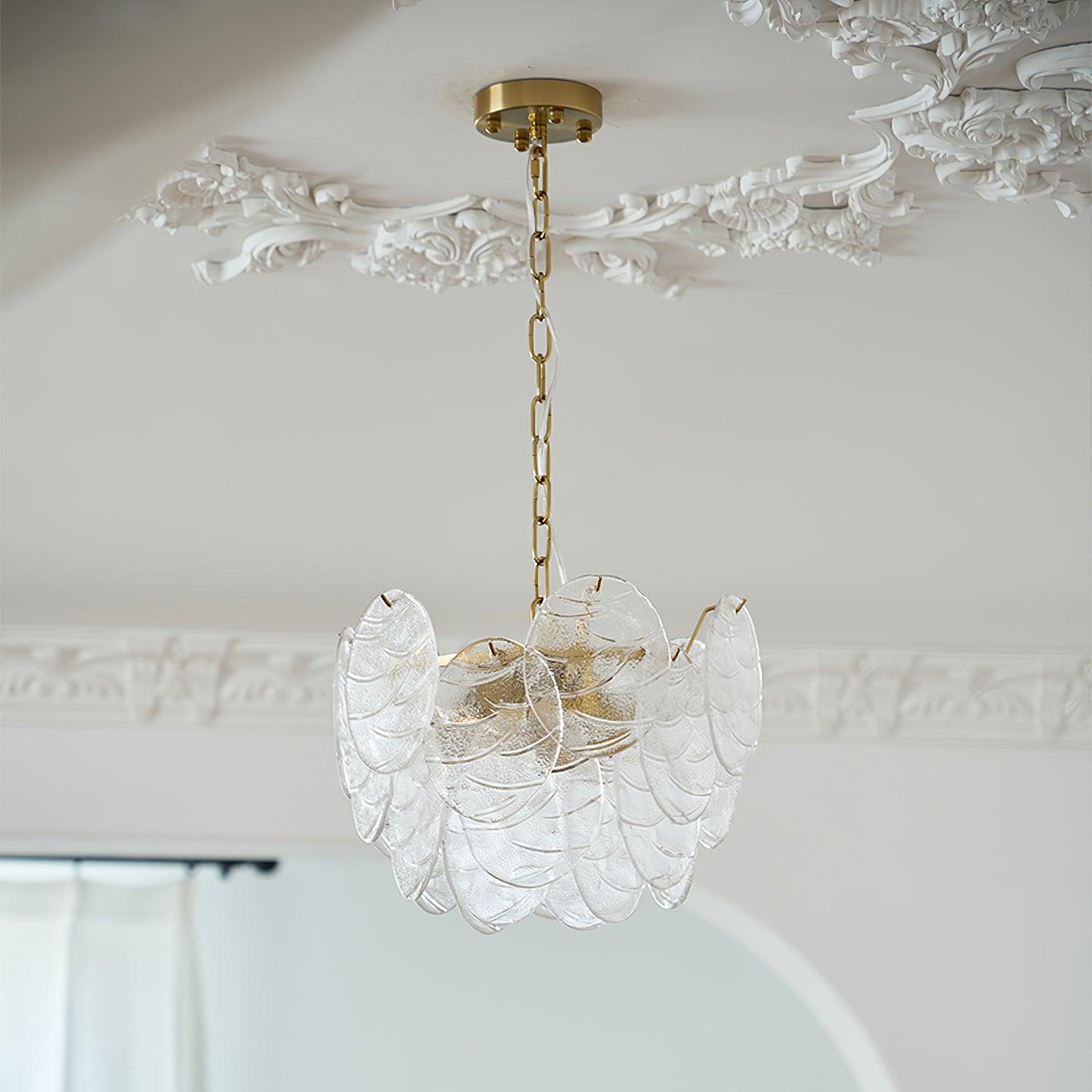 Victorian Disc Chandelier