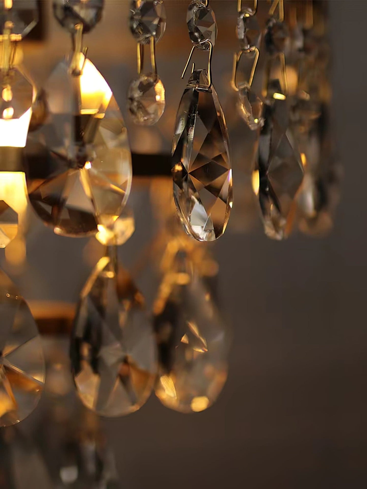 Vintage Crystal Wall Lamp