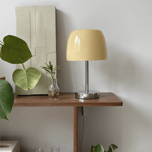 Vintage Glass Table Lamp