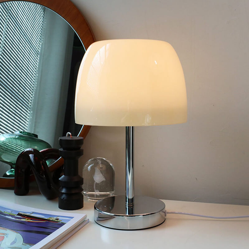 Vintage Glass Table Lamp