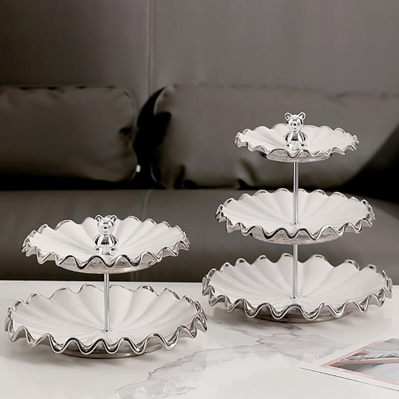 Water Ripple Shape Dessert Stand